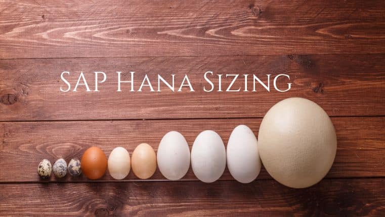 SAP HANA Sizing